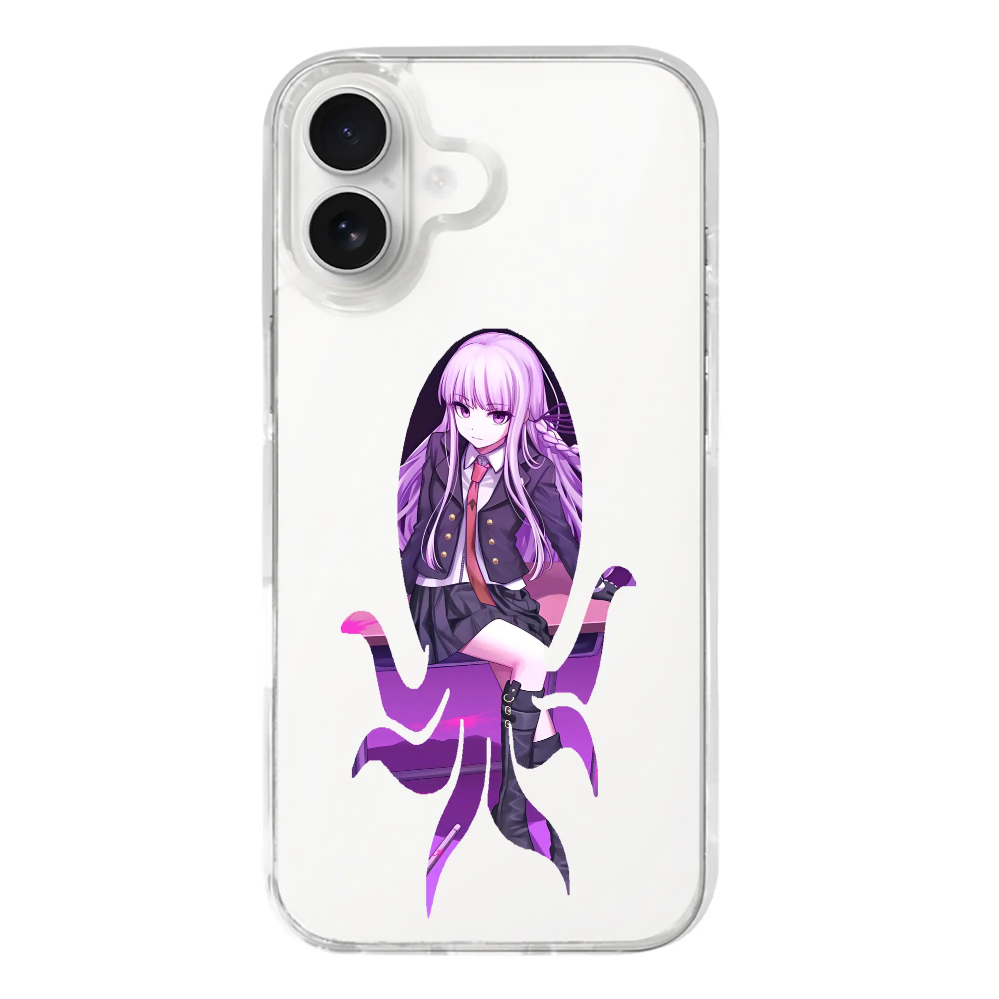 ダンガンロンパ グッズ,霧切響子 - iPhone 17シリーズ 透明スマホケース – 薄型・耐衝撃・精密フィット保護カバー